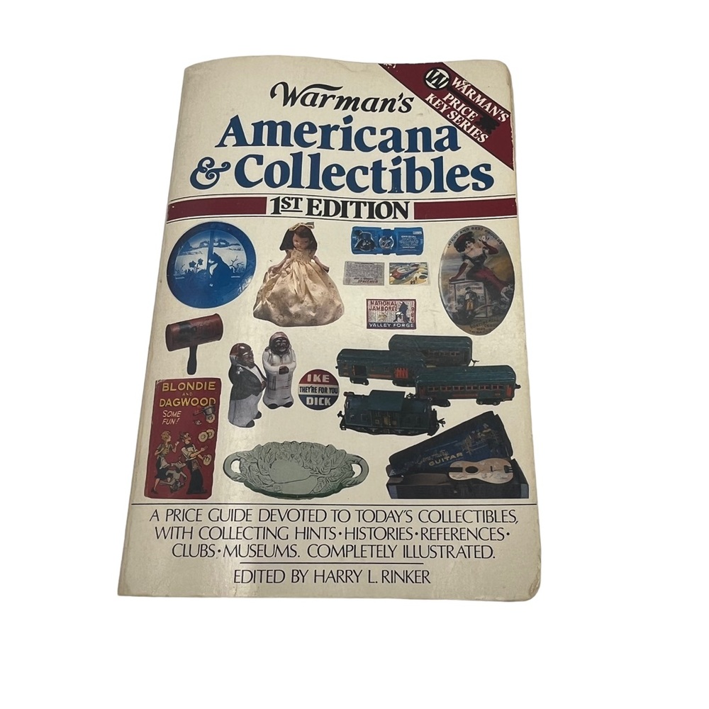 Warman’s  Americana  & Collectibles 1st Edition edited by Harry L. Rinker